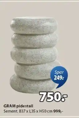 JYSK GRAM pidestall tilbud