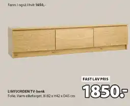 JYSK LIMFJORDEN TV-benk tilbud