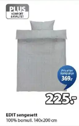 JYSK EDIT sengesett tilbud