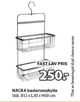 JYSK NACKA baderomshylle tilbud