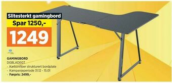 POWER GAMINGBORD tilbud