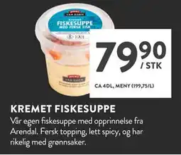 Jacobs KREMET FISKESUPPE tilbud