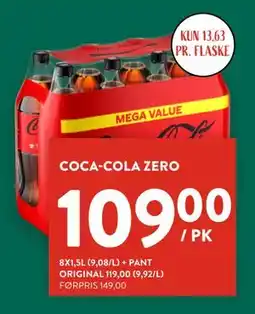 Jacobs COCA-COLA ZERO tilbud