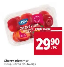 Meny Cherry plommer tilbud