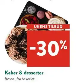 Jacobs Kaker & desserter tilbud