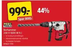 Jula Borhammer 230 V 1600 W 9 J tilbud