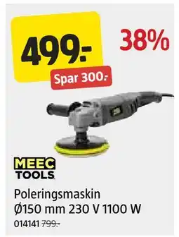 Jula Poleringsmaskin Ø150 mm 230 V 1100 W tilbud