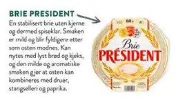 Jacobs BRIE PRESIDENT tilbud