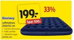 Jula Luftmadrass 203x152 cm tilbud