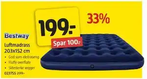 Jula Luftmadrass 203x152 cm tilbud