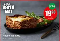 Spar Husets lasagne tilbud