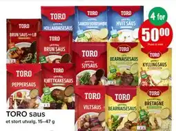 Spar TORO saus tilbud