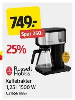 Jula Kaffetrakter 1,25 l 1500 W tilbud