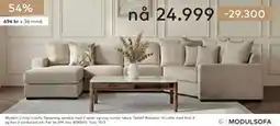 Skeidar Modern Living U-sofa tilbud