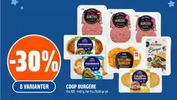 Coop Obs COOP BURGERE tilbud