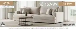 Skeidar Rossi Lux 3-seter sofa tilbud