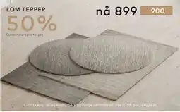 Skeidar Lom teppe tilbud