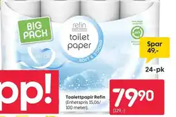 Rusta Toalettpapir Refin tilbud