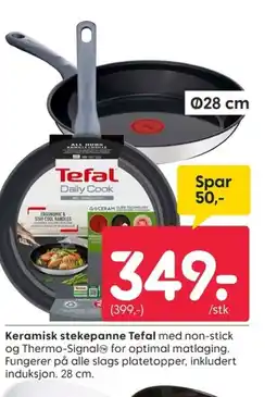 Rusta Keramisk stekepanne Tefal tilbud