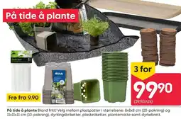 Rusta På tide å plante tilbud