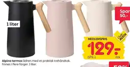 Rusta Alpina termos tilbud