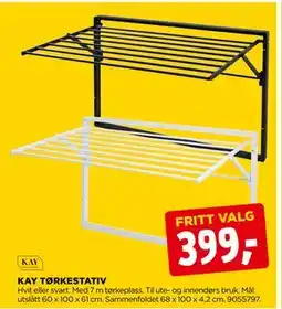 jem & fix KAY TØRKESTATIV tilbud