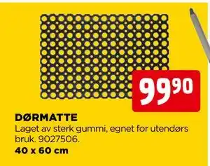 DØRMATTE