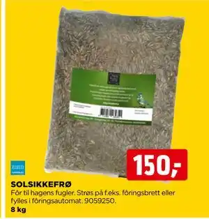 jem & fix SOLSIKKEFRØ tilbud