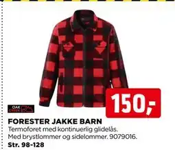 jem & fix FORESTER JAKKE BARN tilbud