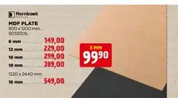 jem & fix MDF PLATE tilbud