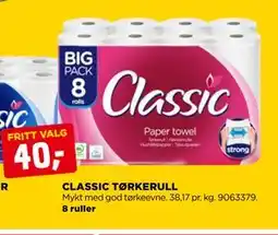 jem & fix CLASSIC TØRKERULL tilbud