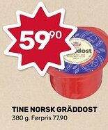 Coop Marked Tine norsk gräddost tilbud