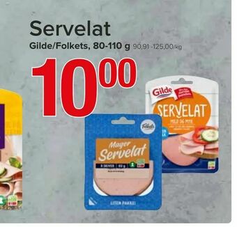 Spar Servelat tilbud