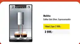 Skousen Melitta Caffeo Solo Silver, Espressomaskin tilbud