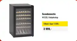 Skousen Scandomestic w132b, vinkjøleskap tilbud