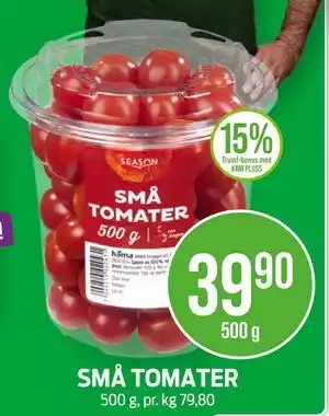 SMÅ TOMATER