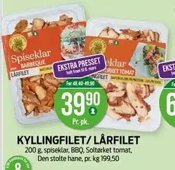 Kiwi KYLLINGFILET/ LÅRFILET tilbud