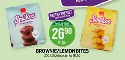 Kiwi BROWNIE/LEMON BITES tilbud