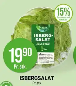 Kiwi ISBERGSALAT tilbud