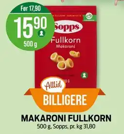 Kiwi MAKARONI FULLKORN tilbud