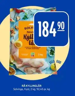 Rema 1000 RÅ KYLLINGLÅR tilbud