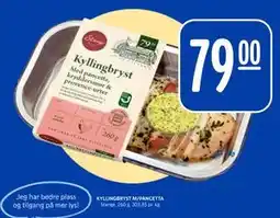 Rema 1000 KYLLINGBRYST M/PANCETTA tilbud