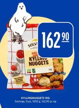 Rema 1000 KYLLINGNUGGETS 1KG tilbud