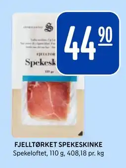 Rema 1000 FJELLTØRKET SPEKESKINKE tilbud