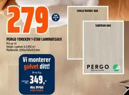 Obs Bygg PERGO TOREKOV 1-STAV LAMINATGULV tilbud
