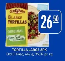 Rema 1000 TORTILLA LARGE 8PK tilbud