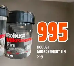 Obs Bygg ROBUST MIKROSEMENT FIN tilbud