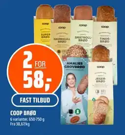 Coop Obs COOP BRØD tilbud