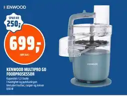 Coop Obs KENWOOD MULTIPRO GO FOODPROSESSOR tilbud