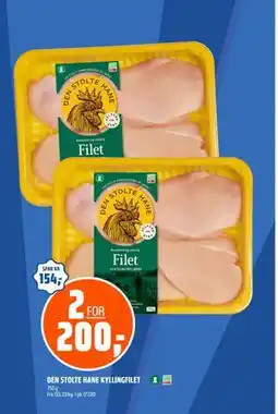 Coop Obs DEN STOLTE HANE KYLLINGFILET tilbud